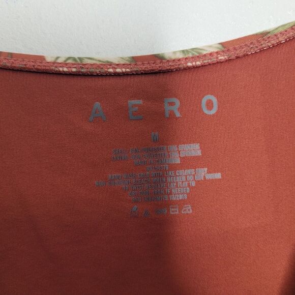 Aero all over print floral side cutout lattice removable straps one piece medium - Picture 7 of 8